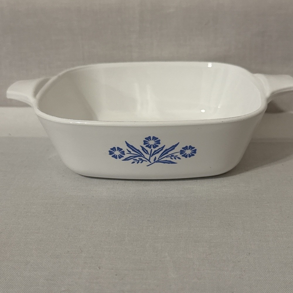 Corning Ware Blue Cornflower Petite Pan, P-41 Vintage, Made In USA, NO LID